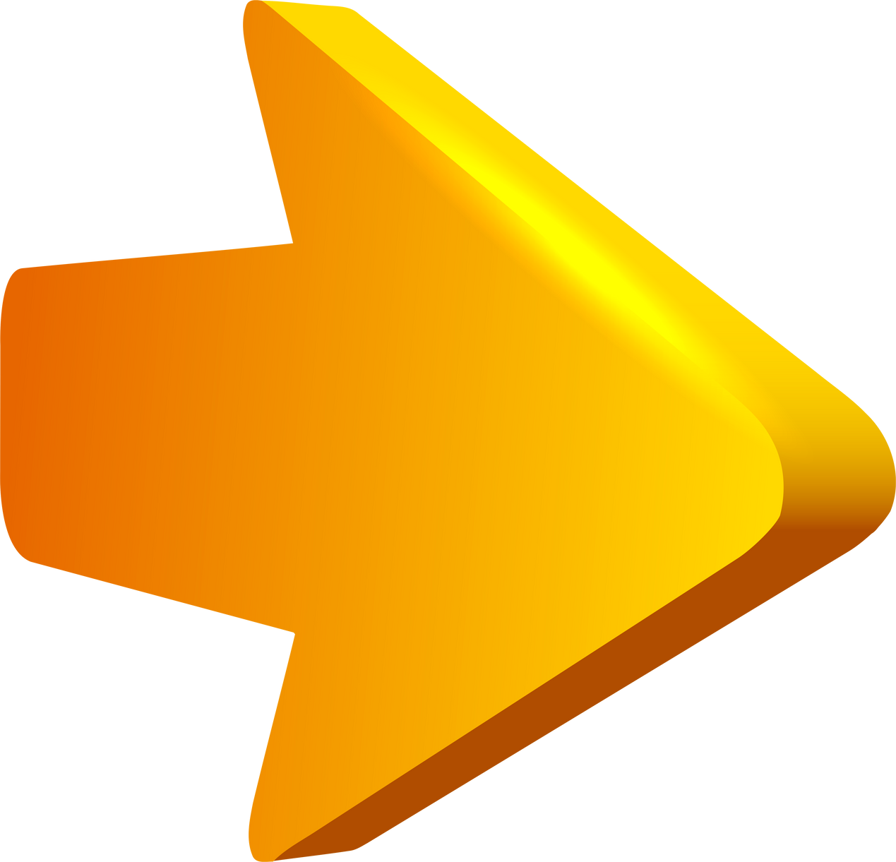 3D Arrow Design Element