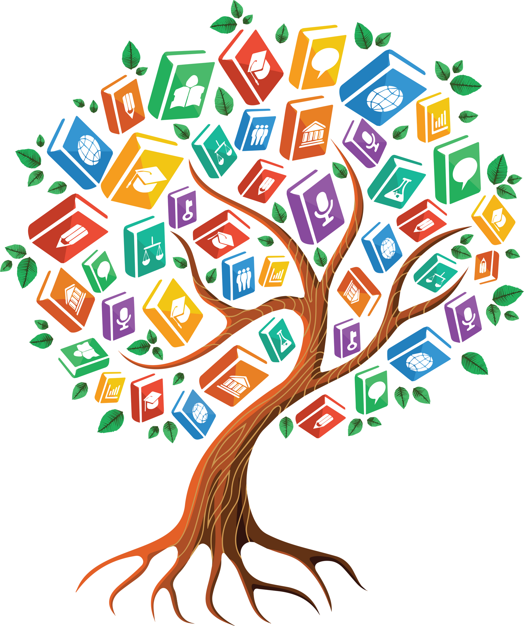 book tree symbol education