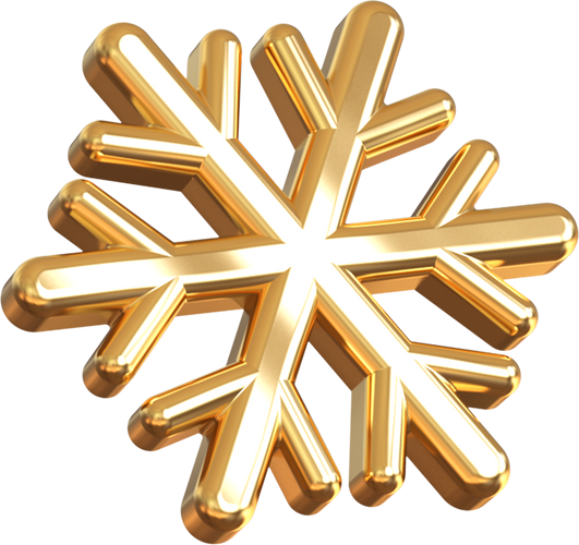 3D Christmas Snowflake