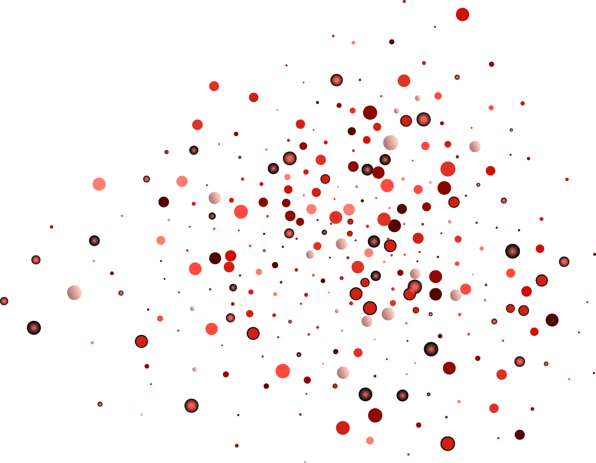 Red glitter